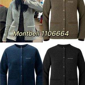 Montbell Women CHAMEECE Cardigan Blue